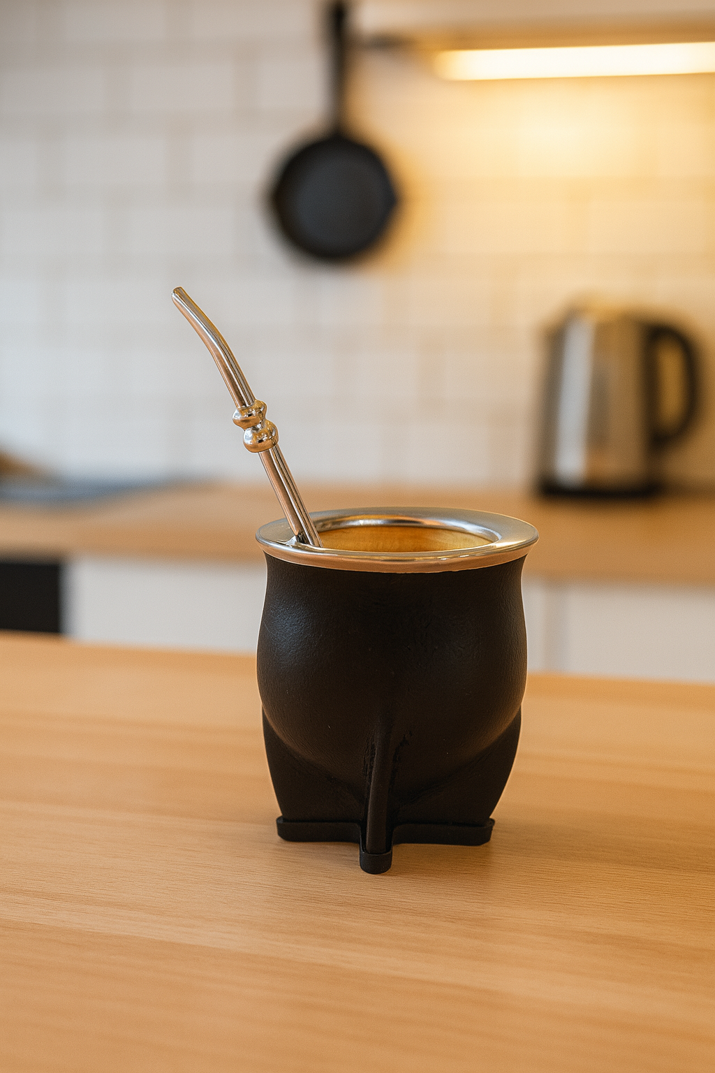 Mate Becher Andreas - Edelstahl Schwarz