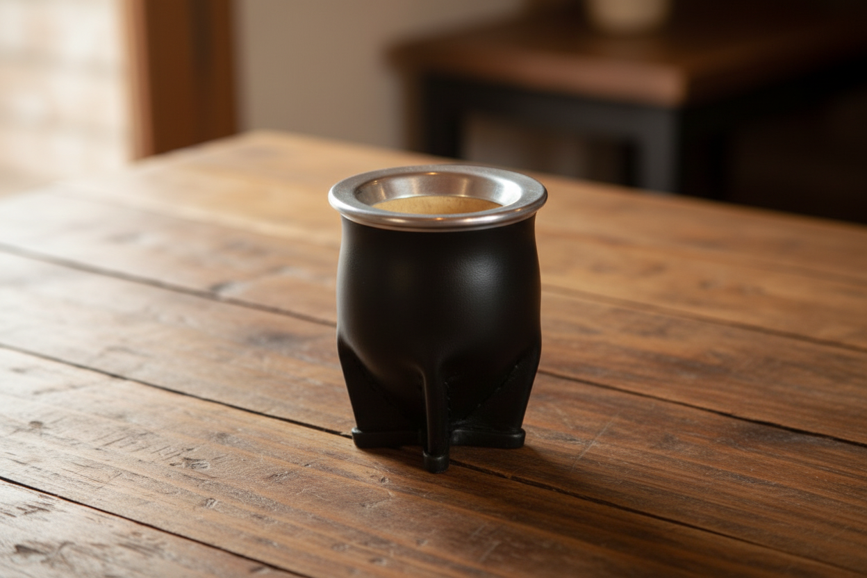 Mate Becher Thomas - Edelstahl Schwarz